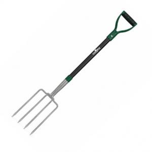 63106 4-Tine Manure Fork with Fiberglass D-Grip Handle